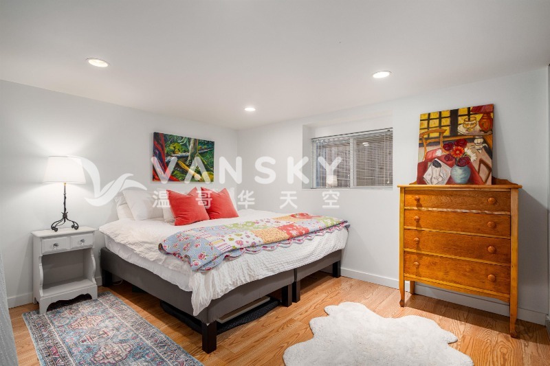 温西好区Point Grey独立屋楼下洁净三房一卫出租